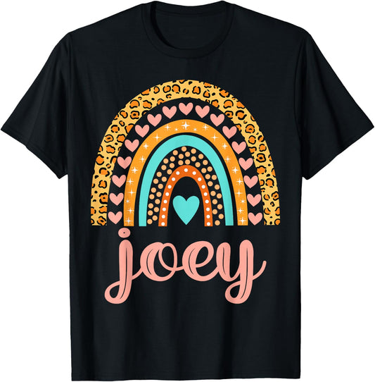 Joey Joey Name Birthday Shirt Gift T-Shirt - T-Shirt | Black
