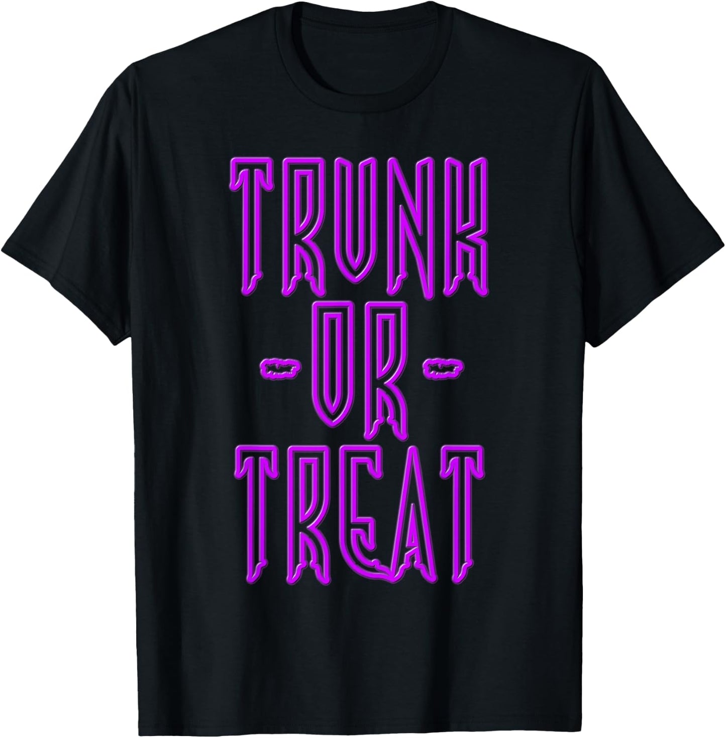 Trunk or Treat Halloween T-Shirt - T-Shirt | Black