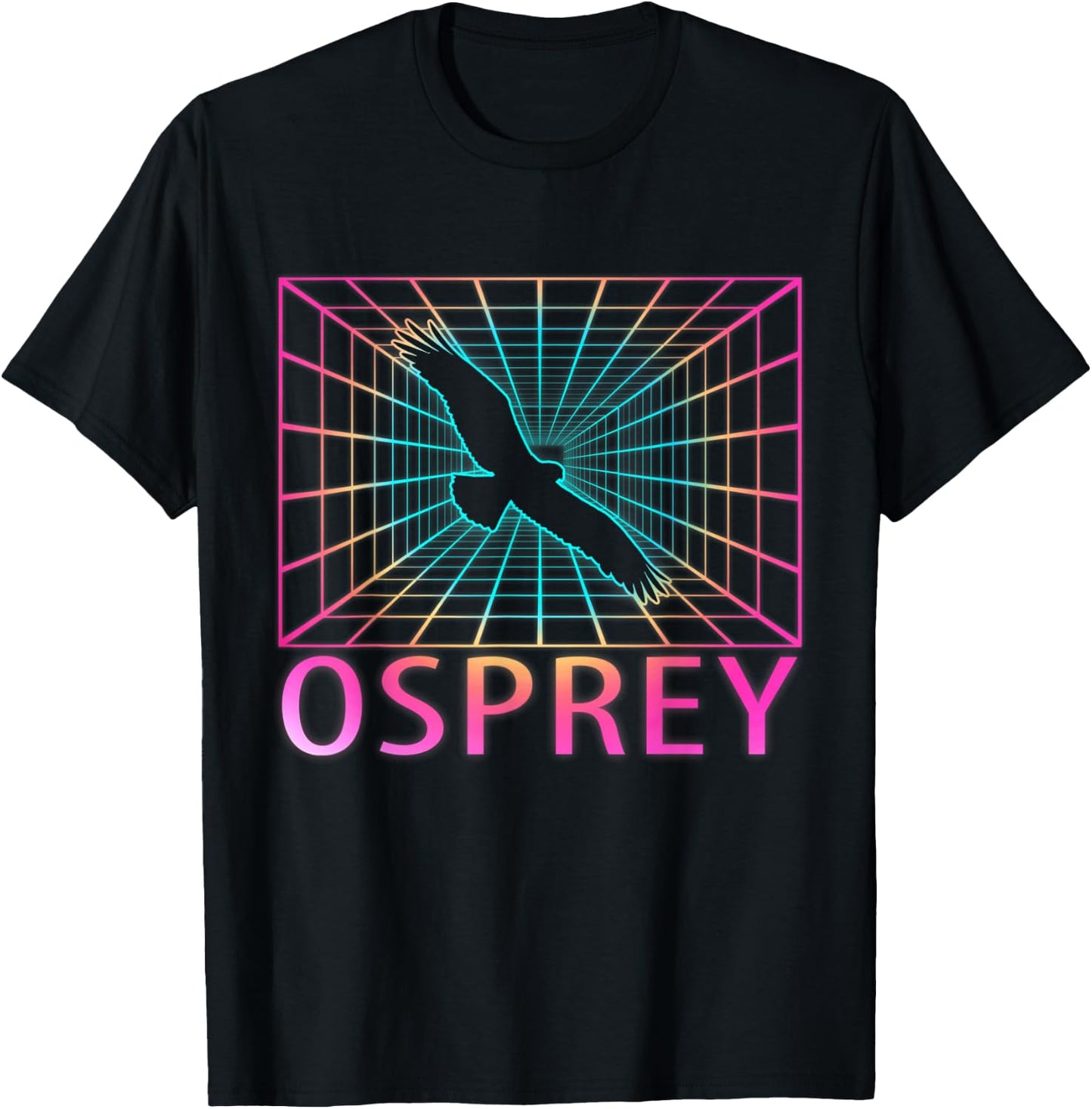 Osprey Bird Gift T-Shirt - T-Shirt | Black