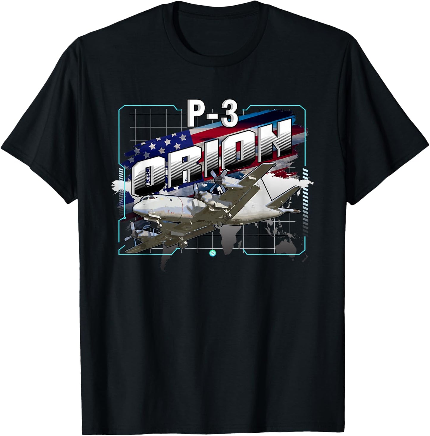 P-3 Orion Maritime Patrol Gift T-Shirt - T-Shirt | Black