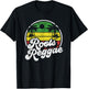 Roots Reggae Vintage Jamaica Rasta Jamaican Music Retro Gift T-Shirt - T-Shirt | Black
