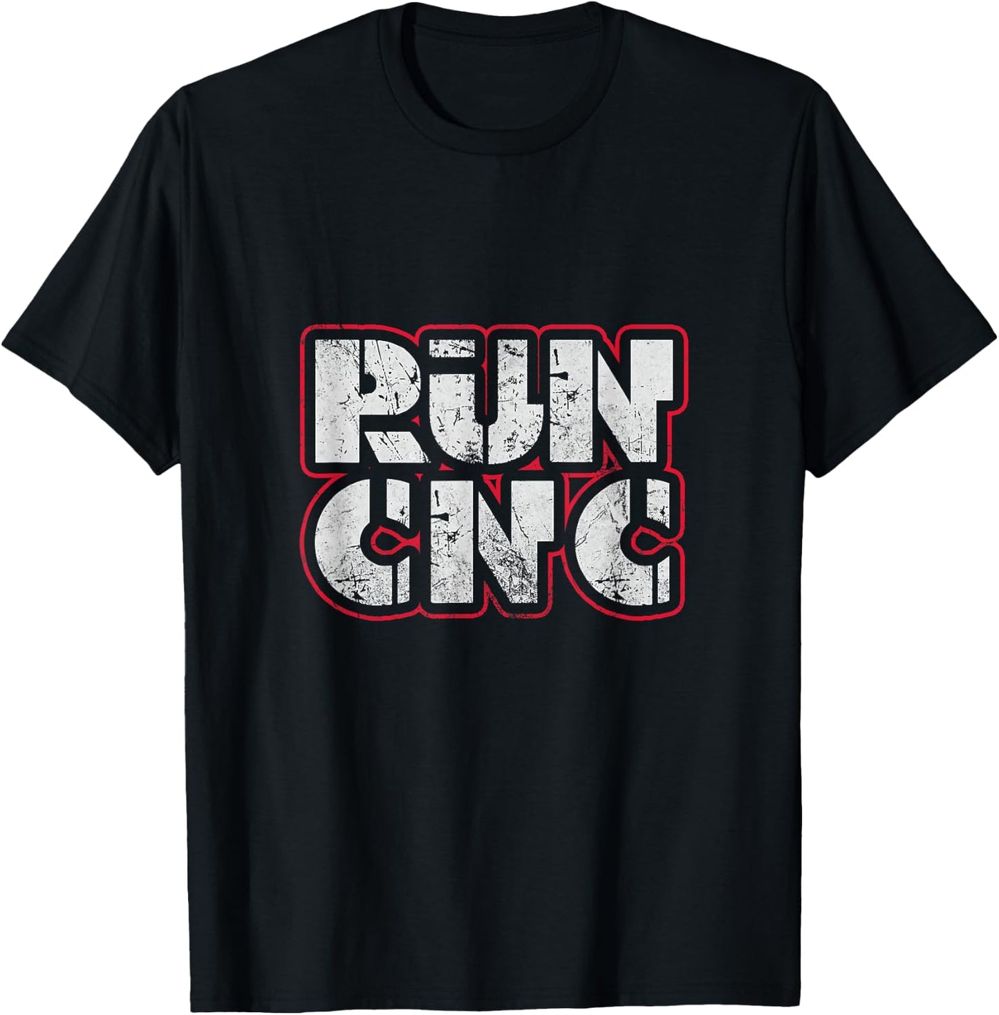 CNC Machinist Run CNC Machining Programming Distressed T-Shirt - T-Shirt | Black