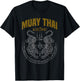 Muay Thai Art Twin Tigers Muay Thai Fighter MMA Martial Arts T-Shirt - T-Shirt | Black