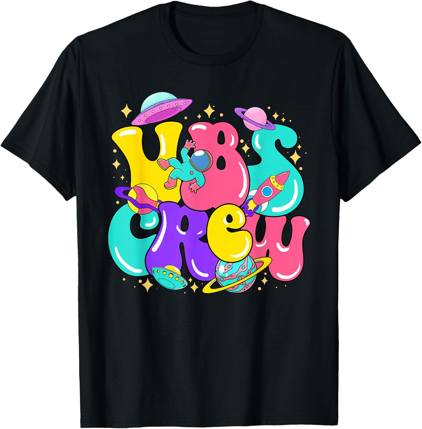 VBS Crew Stellar VBS 2023 Stellar Vacation Bible School T-Shirt - T-Shirt | Black