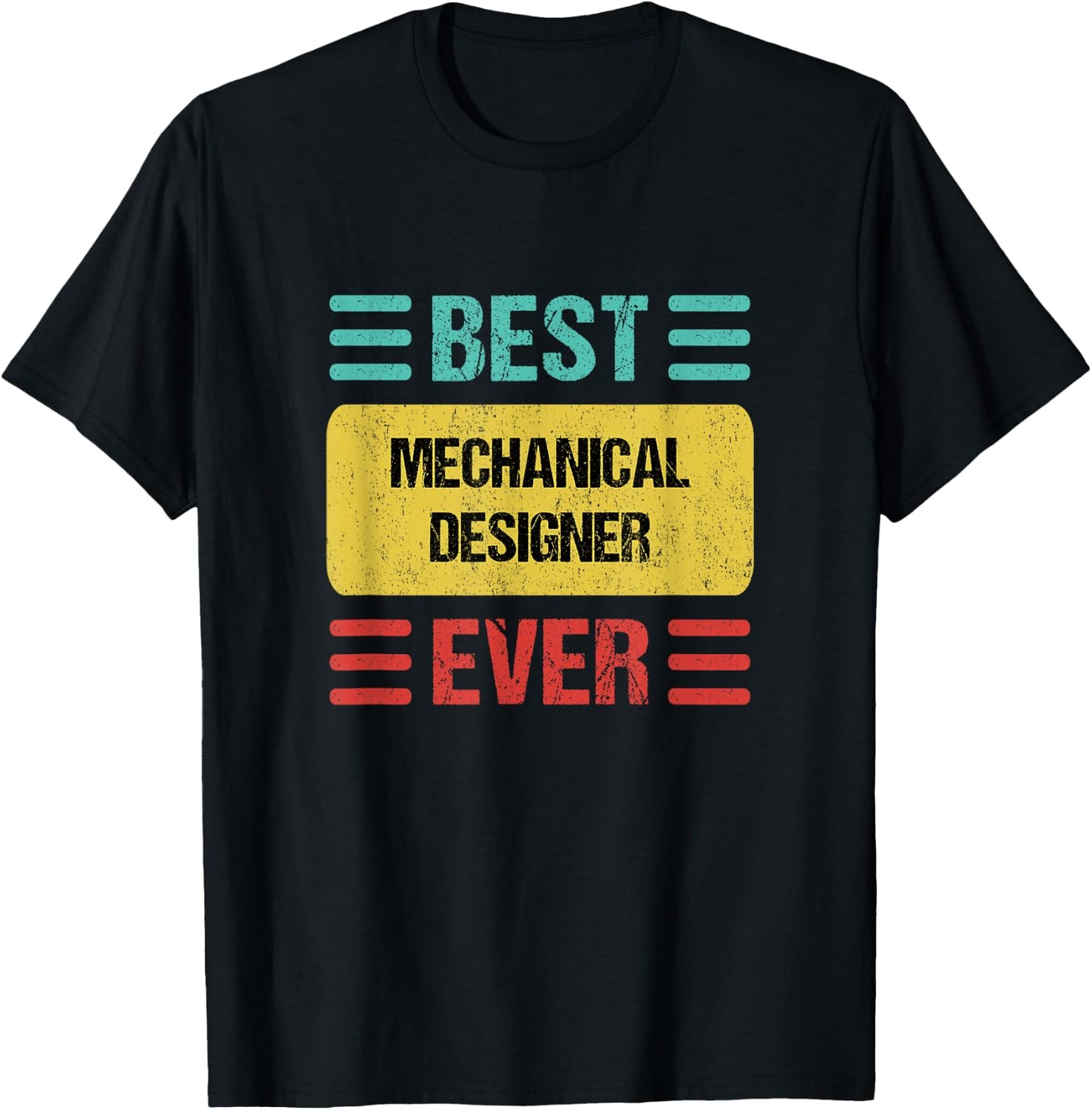Mechanical Designer T-Shirt - T-Shirt | Black