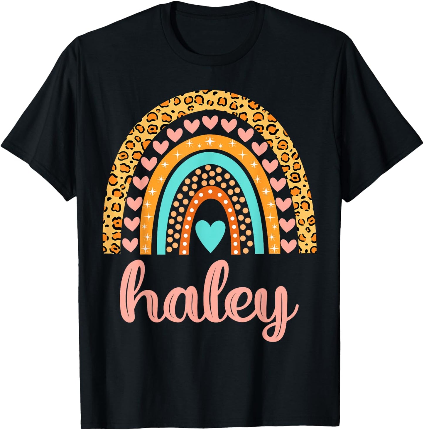 Haley Haley Name Birthday Shirt Gift T-Shirt - T-Shirt | Black