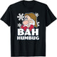 Disney Snow White & The Seven Dwarfs Christmas Grumpy Humbug T-Shirt - T-Shirt | Black