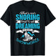 Dreaming - Funny Sled Snow Mobiling - Snowmobile T-Shirt - T-Shirt | Black