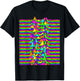 Rainbow Pulsar Waves Unknown Pleasures Space Science Teacher Women Kids T-Shirt - T-Shirt | Black