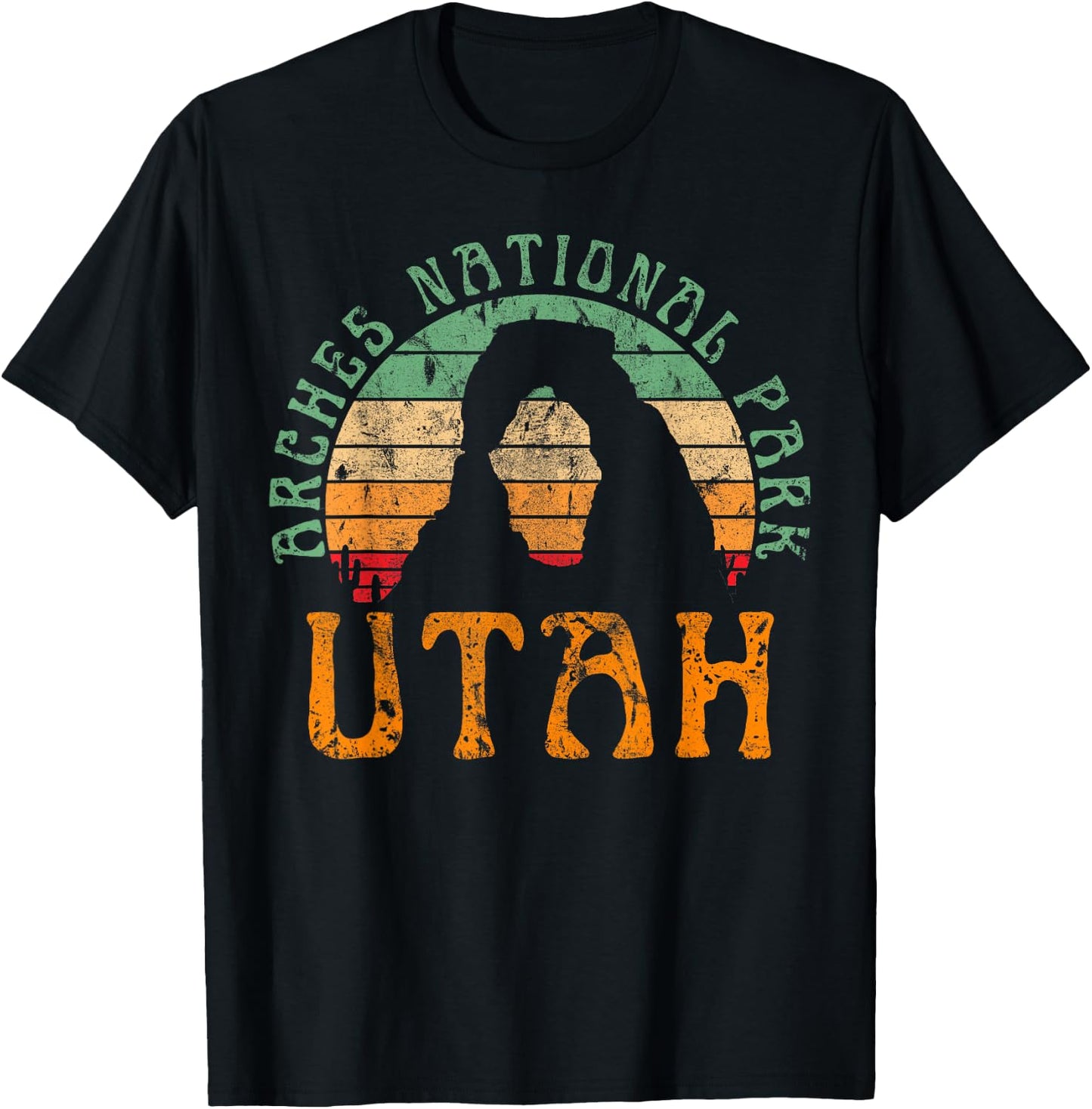 Arches National Park T-Shirt - T-Shirt | Black
