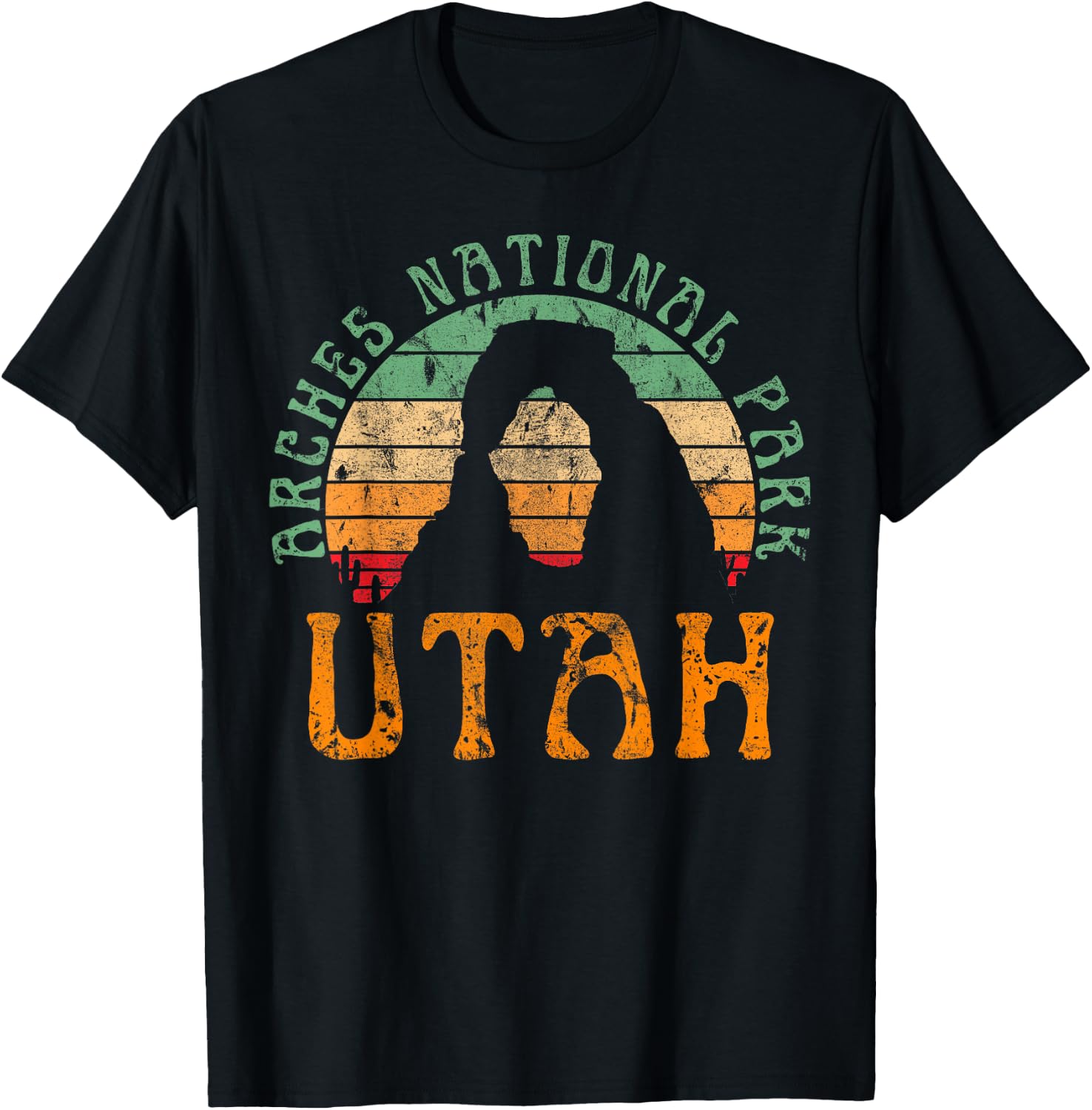 Arches National Park T-Shirt - T-Shirt | Black