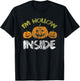 Hollow Inside Funny Retro Halloween T-Shirt - T-Shirt | Black