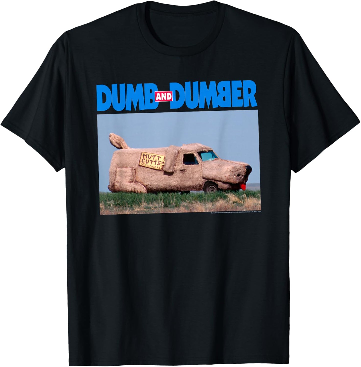 Dumb and Dumber Mutt Cutts T-Shirt - T-Shirt | Black