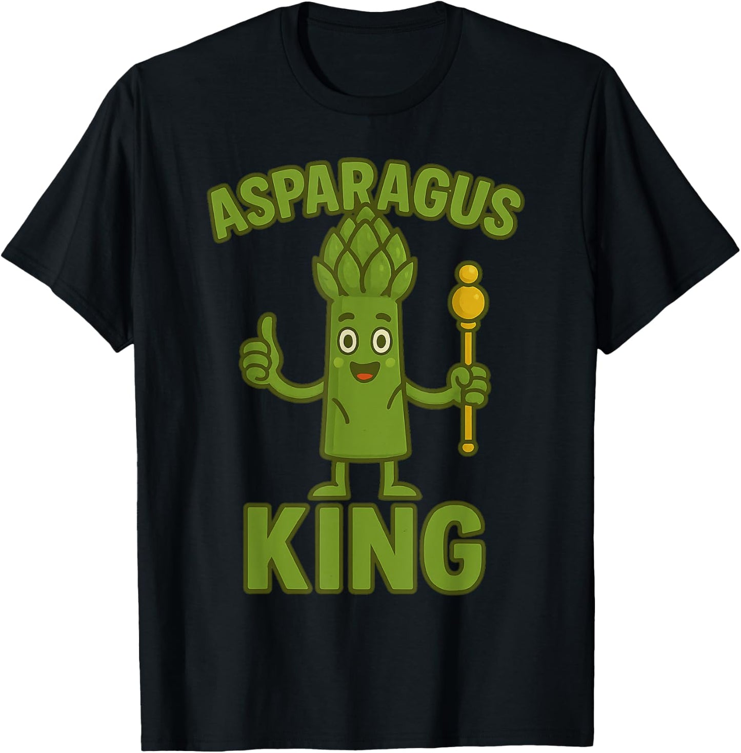 Asparagus King – Asparagus Love T-Shirt - T-Shirt | Black