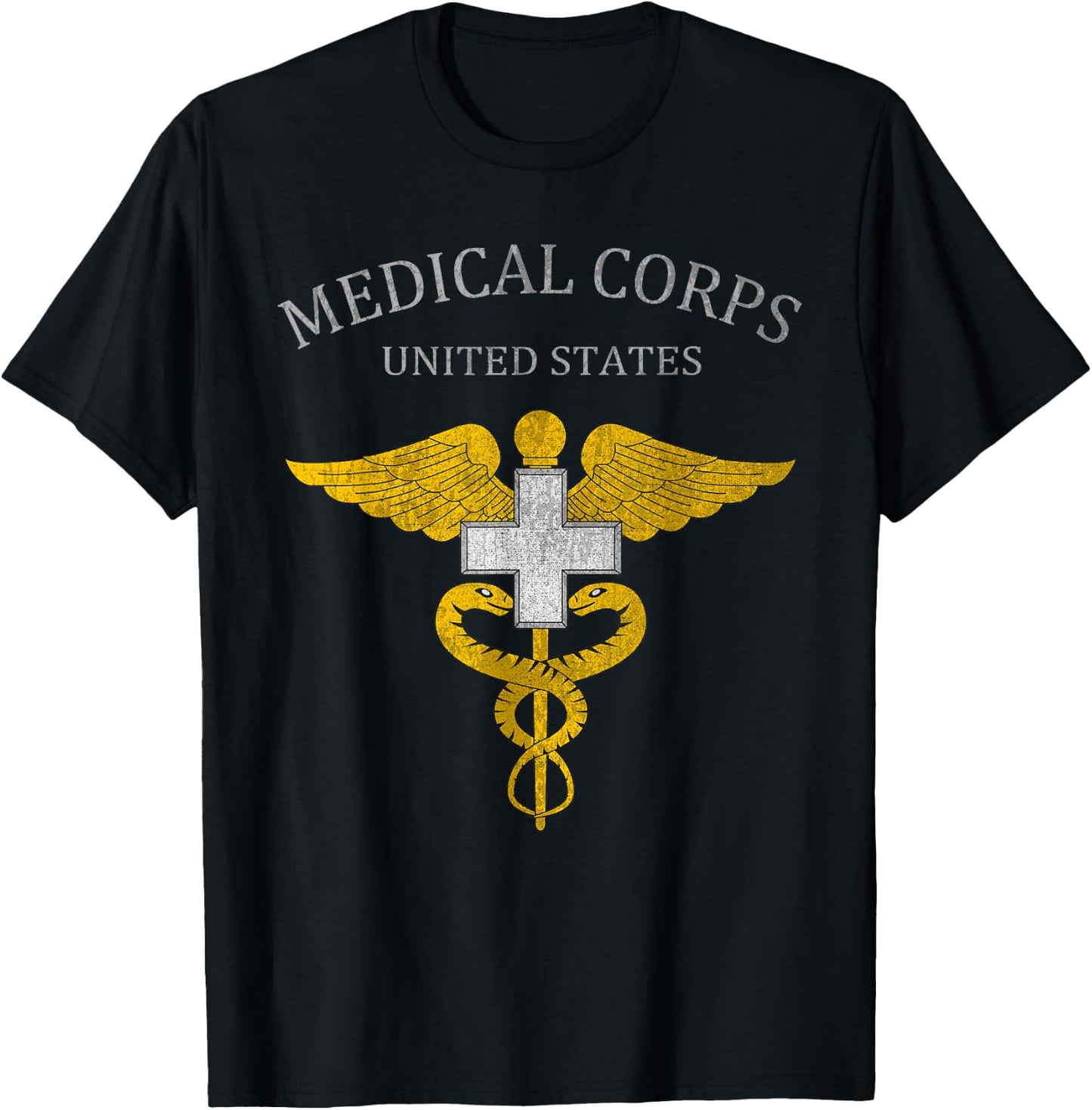 US Army Medical Service Regiment US Medical Corps T-Shirt - T-Shirt | Black