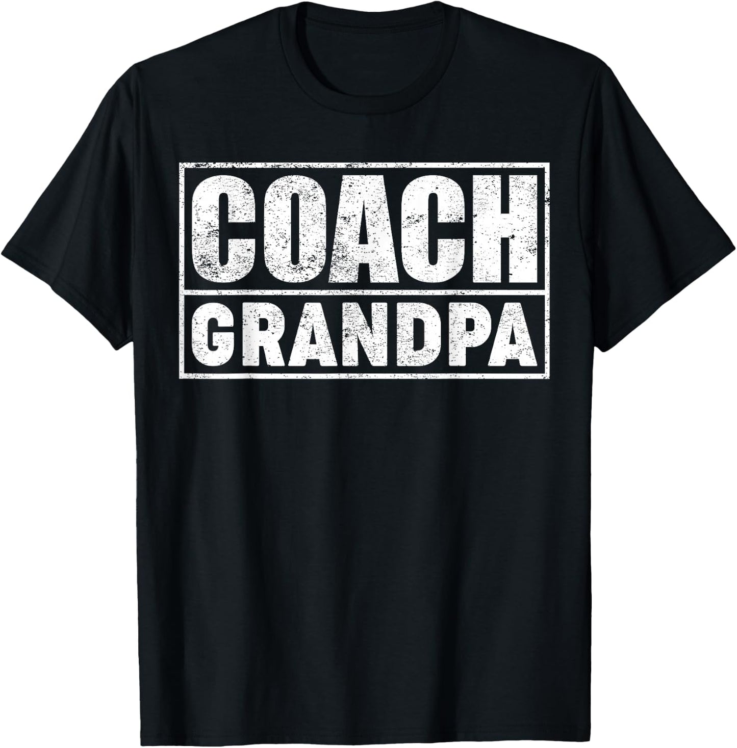 Funny Soccer Football Basketball Coach Grandpa Father's Day T-Shirt - T-Shirt | Black