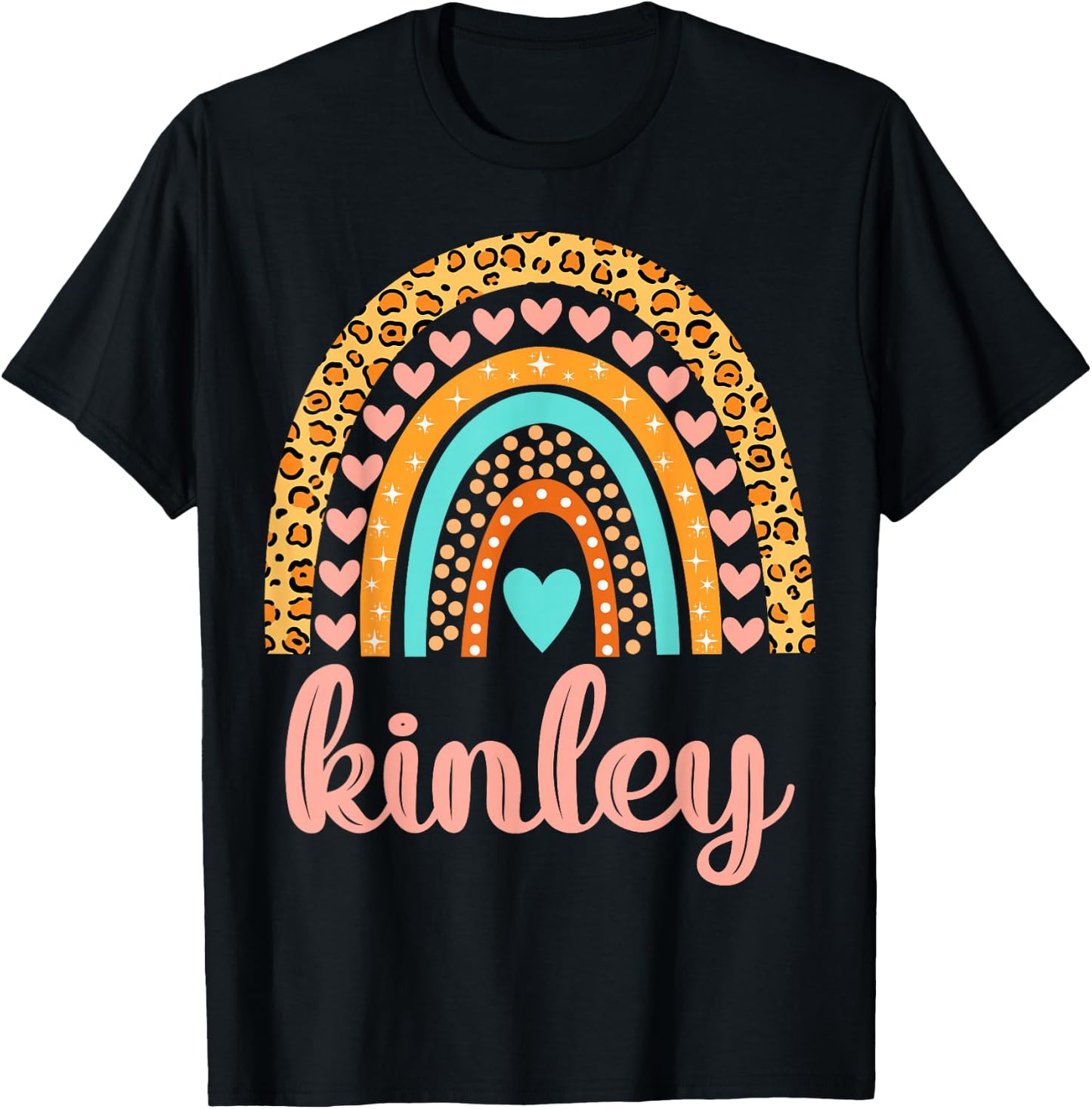 Kinley Kinley Name Birthday Shirt Gift T-Shirt - T-Shirt | Black