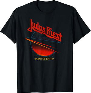 Judas Priest – Point Of Entry T-Shirt - T-Shirt | Black