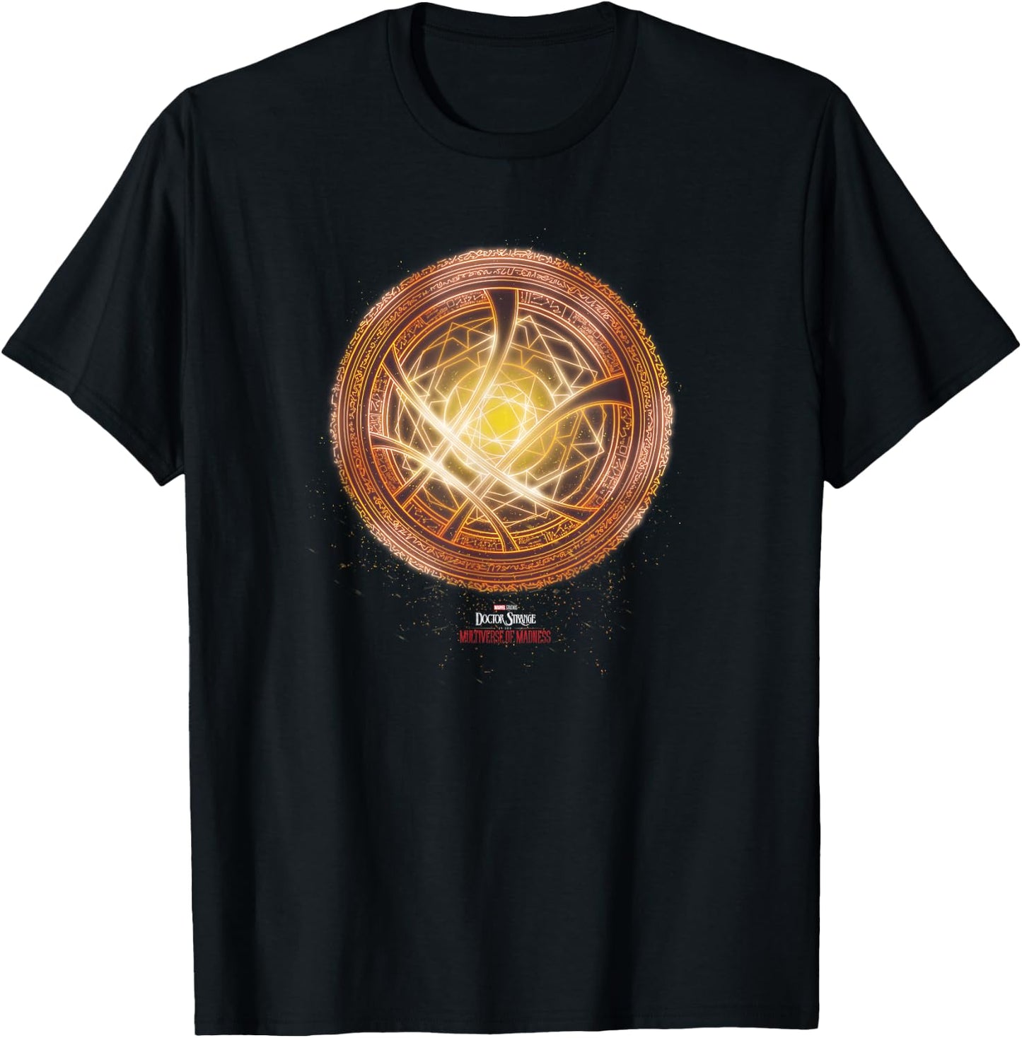 Marvel Doctor Strange In The Multiverse Of Madness Rune Logo T-Shirt - T-Shirt | Black