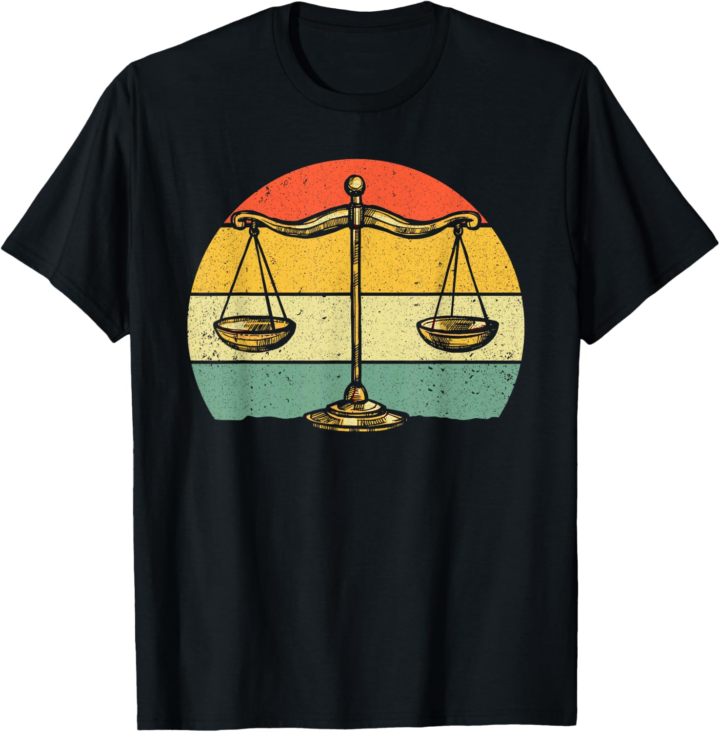 Funny Lawyer Art Women Paralegal Attorney Lawyer T-Shirt - T-Shirt | Black