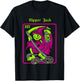 Ripper Jack Tarot Card Halloween Occult Decor Men Women T-Shirt - T-Shirt | Black