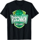County Roscommon Ireland Irish Gaelic Football Hurling Badge T-Shirt - T-Shirt | Black