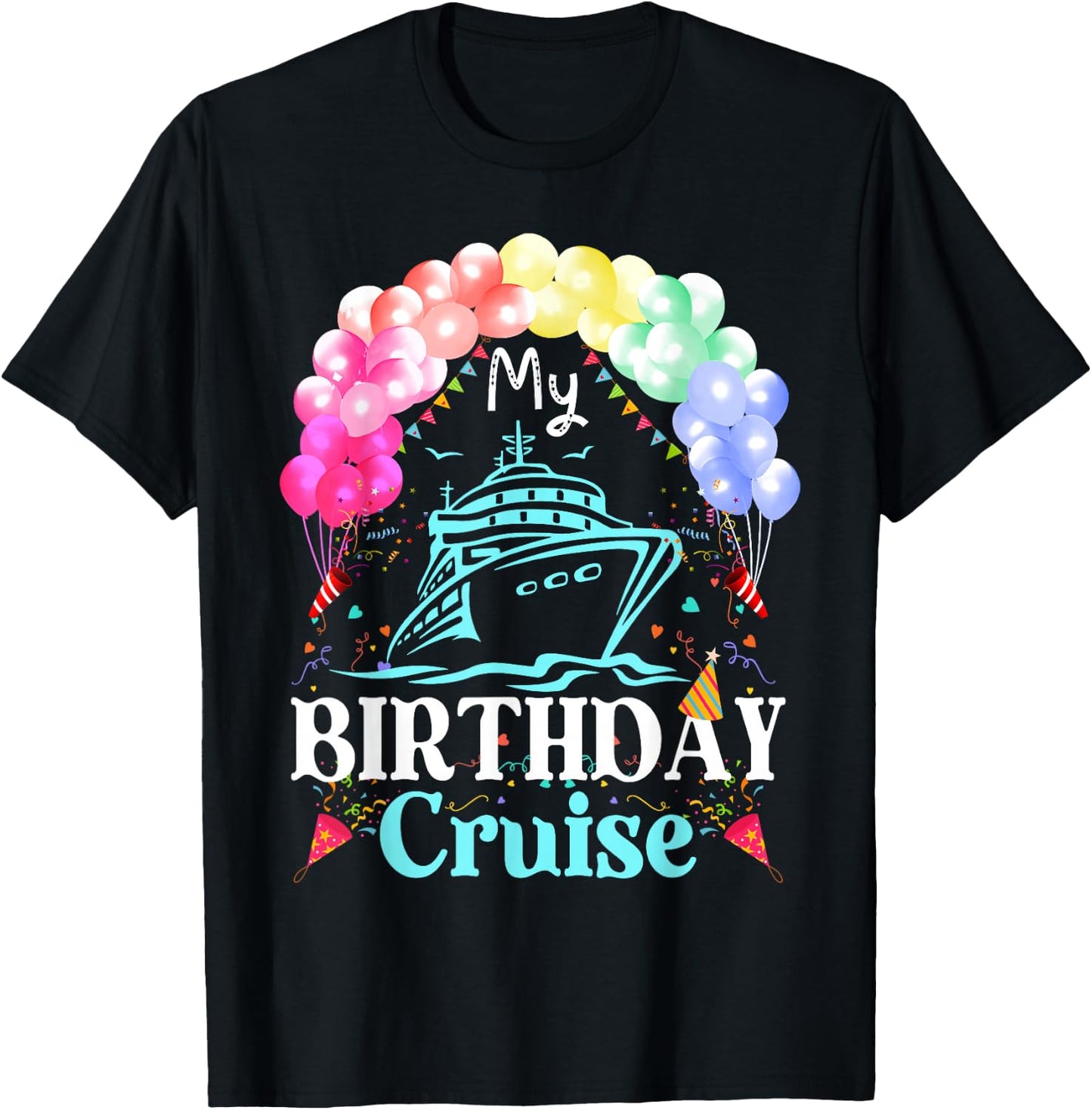 Birthday Cruise Squad Making Memories Together Men Women Kid T-Shirt - T-Shirt | Black