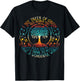 See Trees Green Roses Vintage Earth Day 2022 T-Shirt - T-Shirt | Black