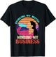Drinking My Water Minding My Business T-Shirt - T-Shirt | Black