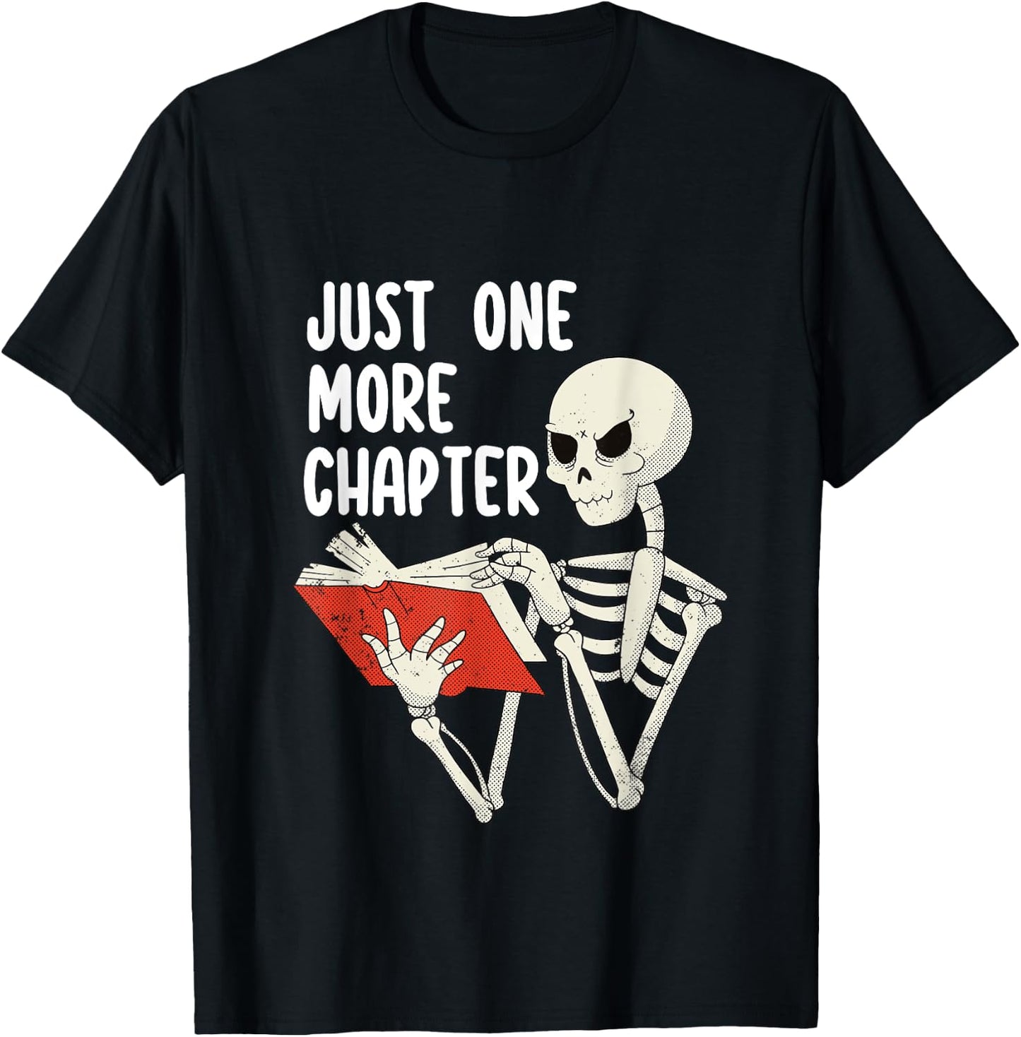 Halloween Librarian Spooky Library Skeleton Reading A Book T-Shirt - T-Shirt | Black