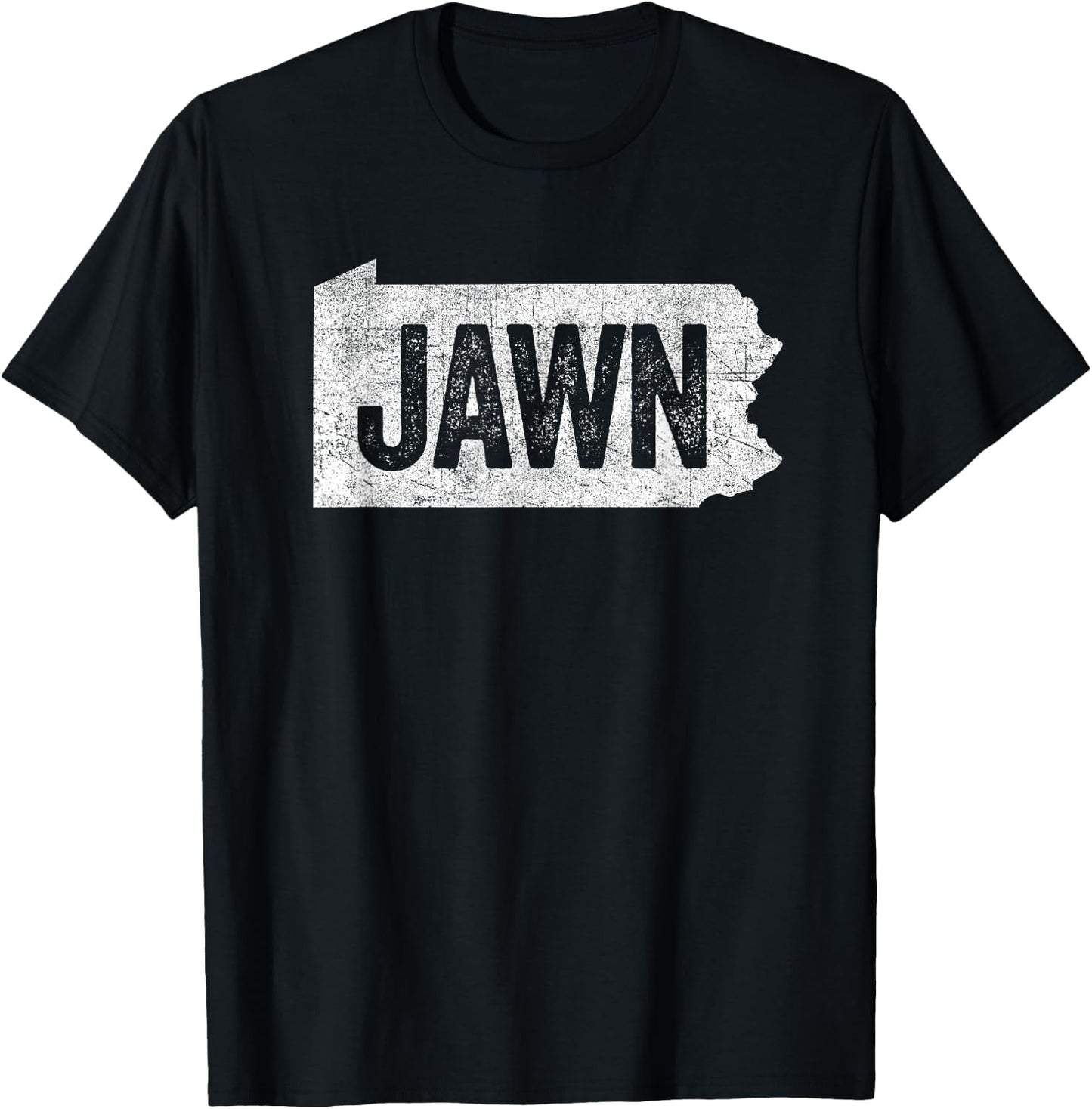 Jawn Funny Philly Retro Boys Girls Philadelphia Slang T-Shirt - T-Shirt | Black