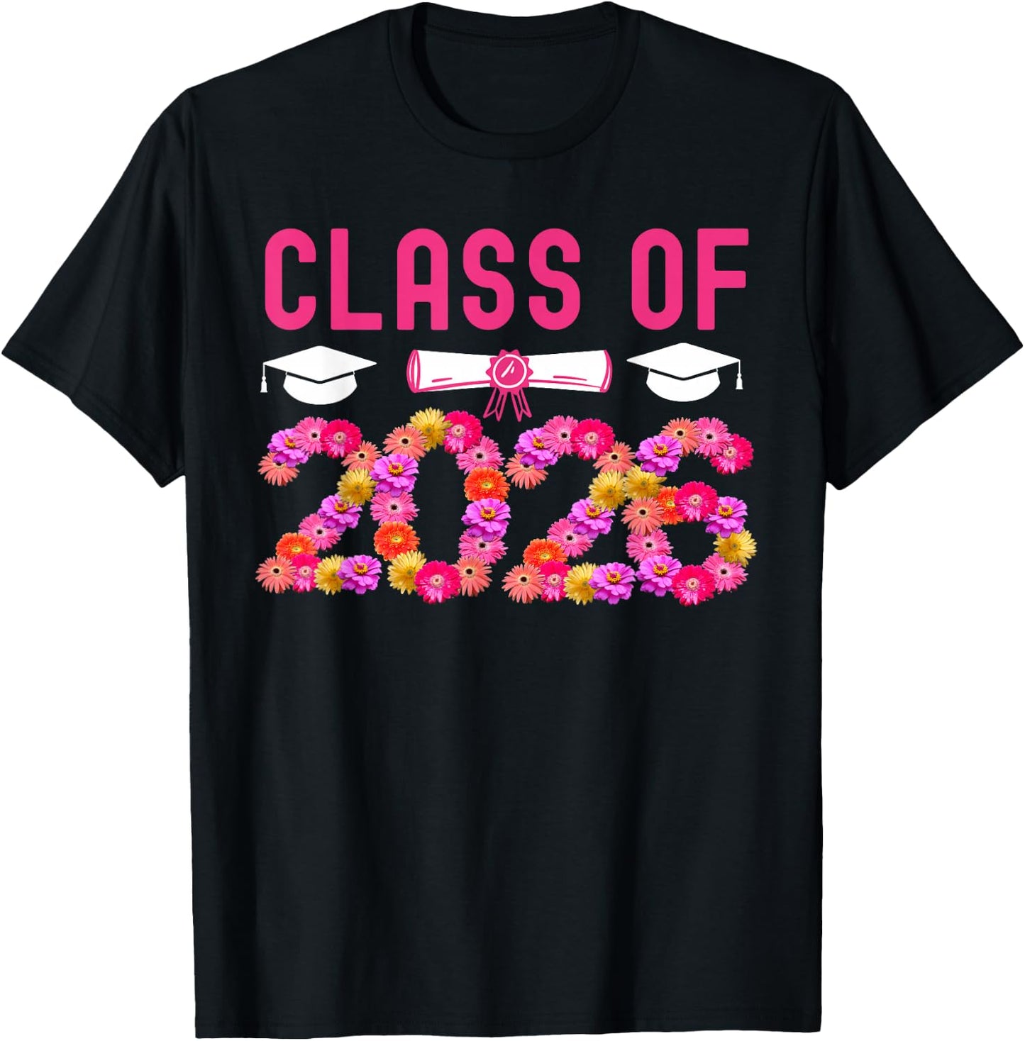 Class Of 2026 Senior Class Of 2026 Graduation T-Shirt - T-Shirt | Black