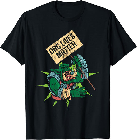 Cool Orc Gift Black Modern Classic Orc T-Shirt - T-Shirt | Black
