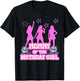 Mommy of The Kpop Girl Birthday Family Matching Party T-Shirt - T-Shirt | Black