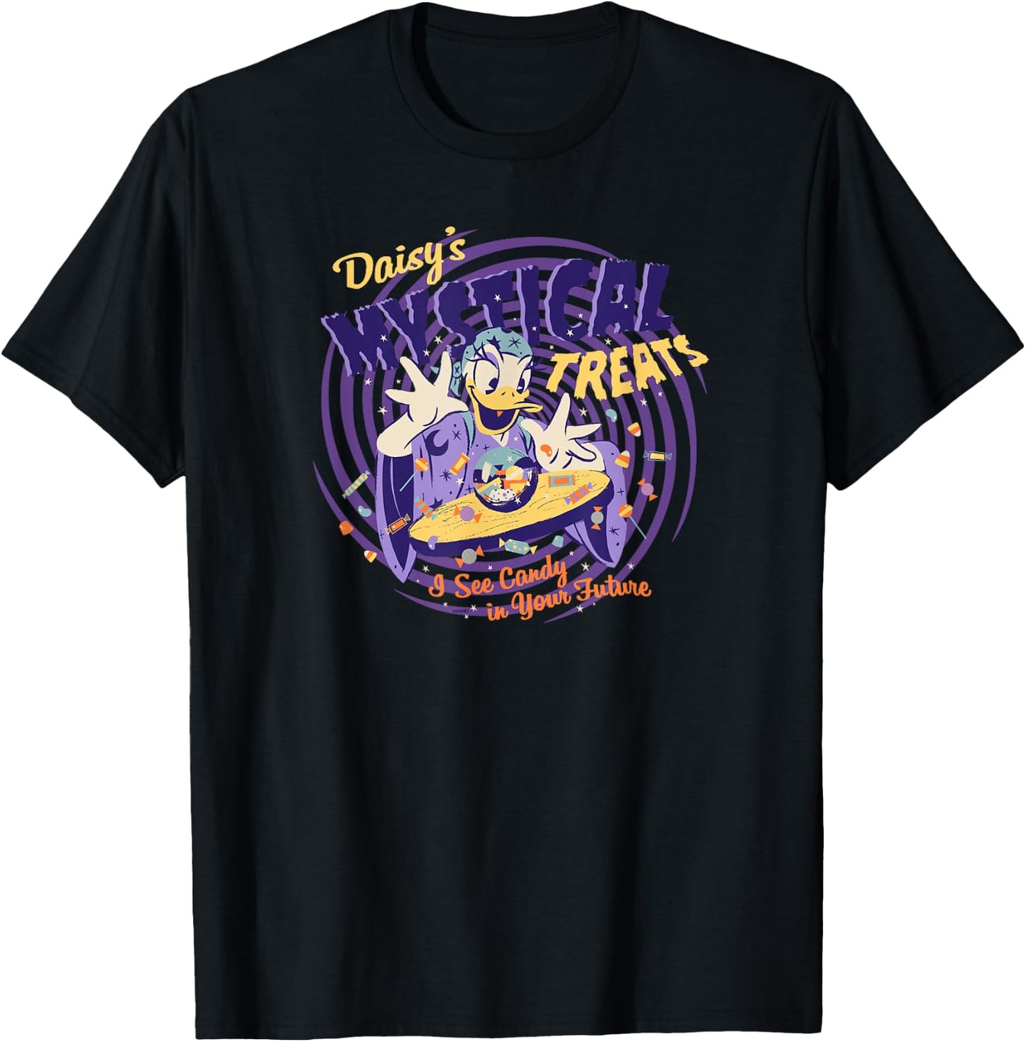 Disney Daisy's Mystical Treats I See Candy in Your Future T-Shirt - T-Shirt | Black