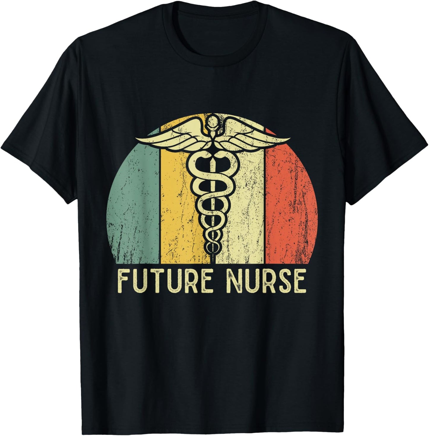 Future Nurse | Nurse T-Shirt - T-Shirt | Black