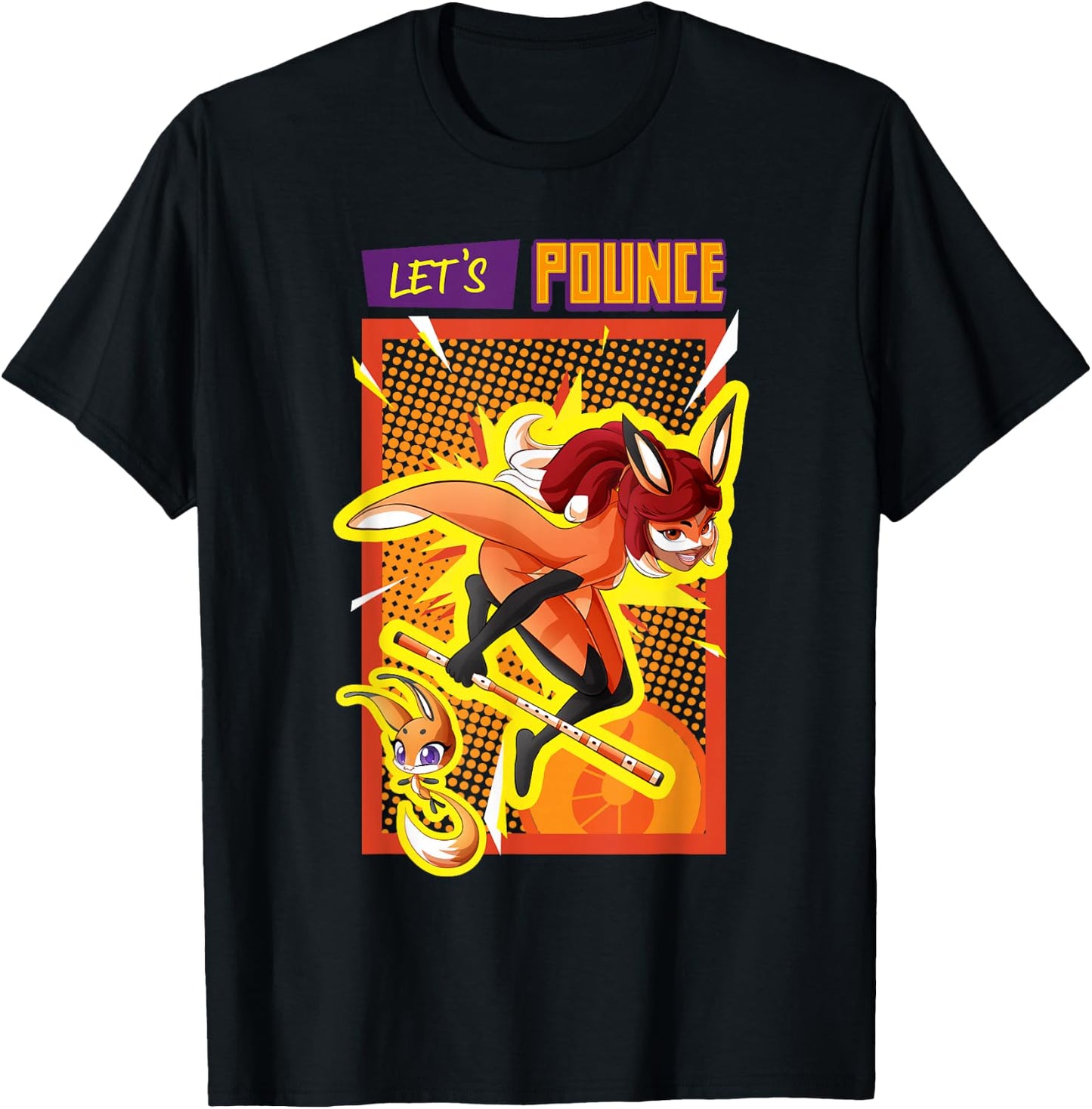 Miraculous Collection Rena Rouge Focus T-Shirt - T-Shirt | Black