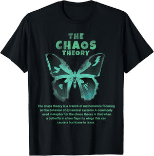The Chaos Theory Butterfly Cyclone T-Shirt - T-Shirt | Black