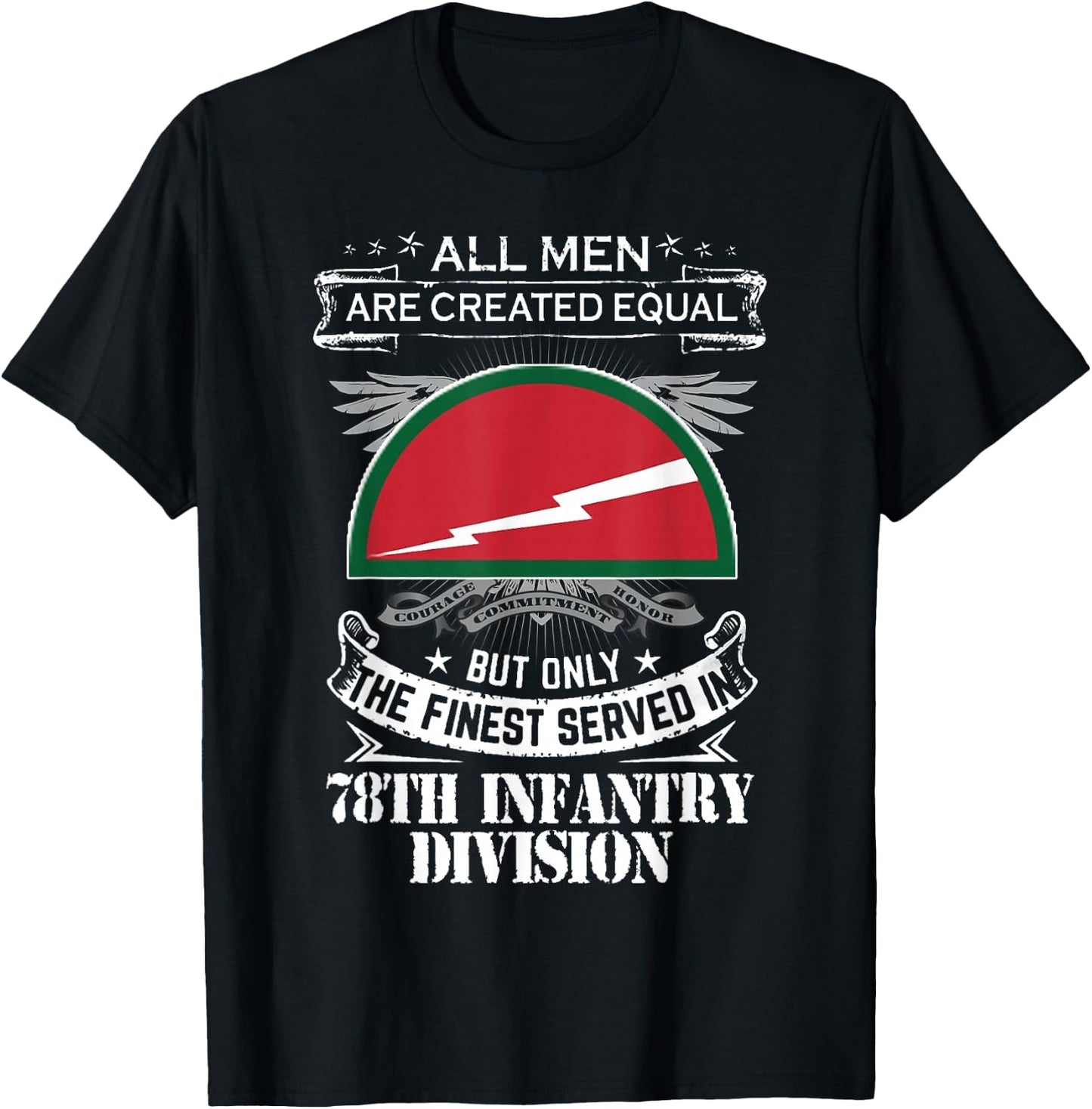 78th Infantry Division US Army T-Shirt - T-Shirt | Black