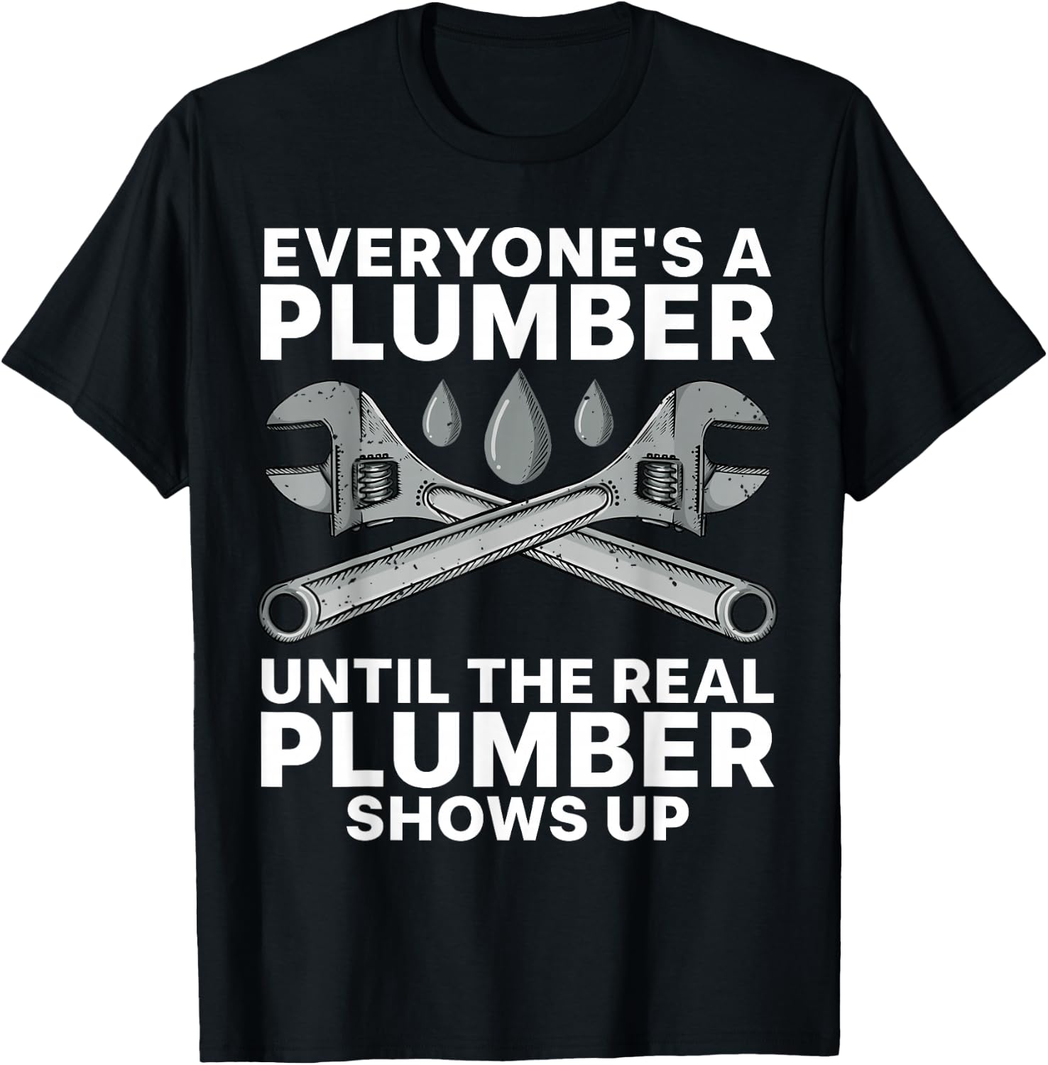 Funny Plumber Women Plumbers Pipefitter Steamfitter T-Shirt - T-Shirt | Black