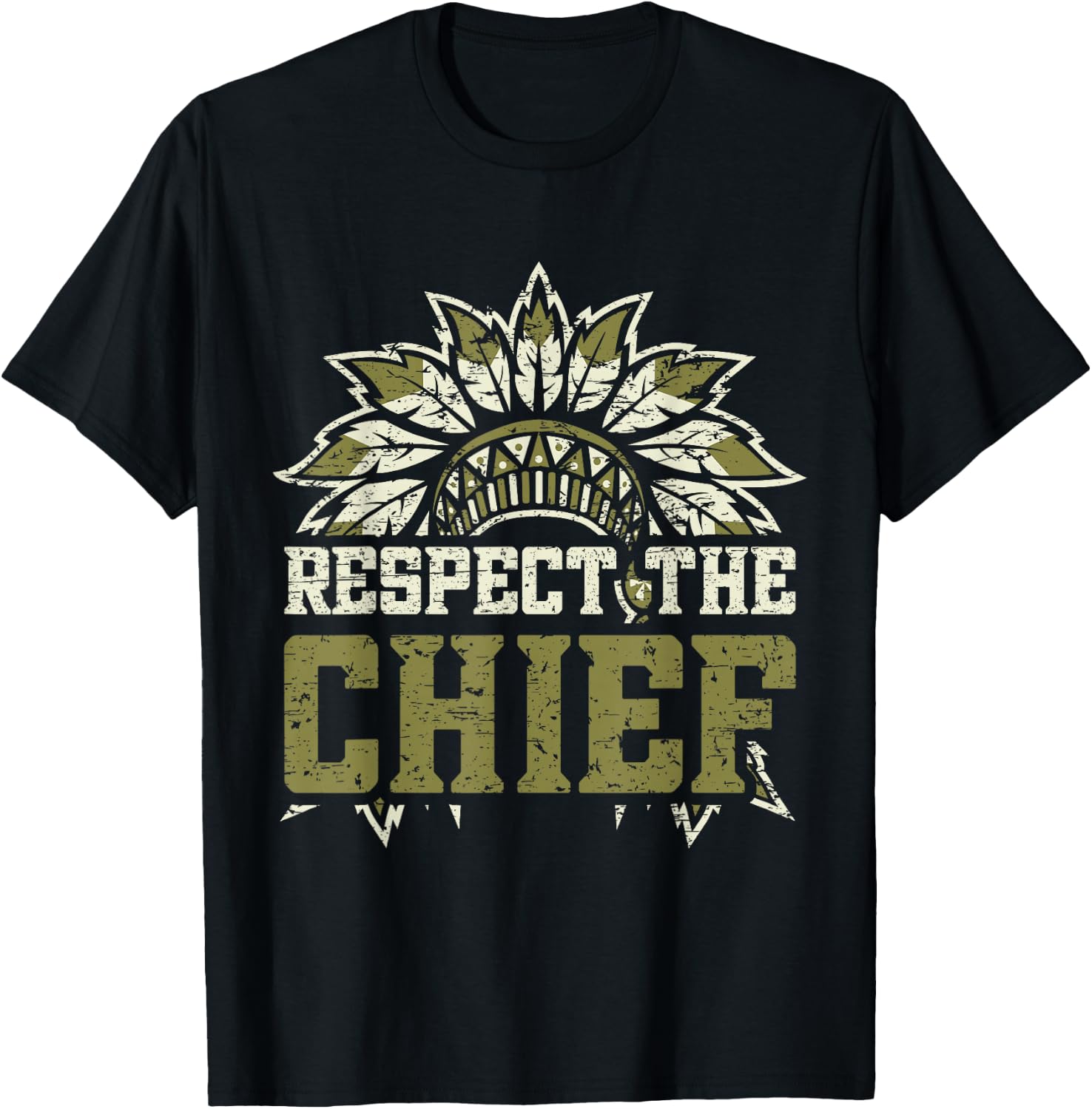 Respect The Chief T-Shirt - T-Shirt | Black