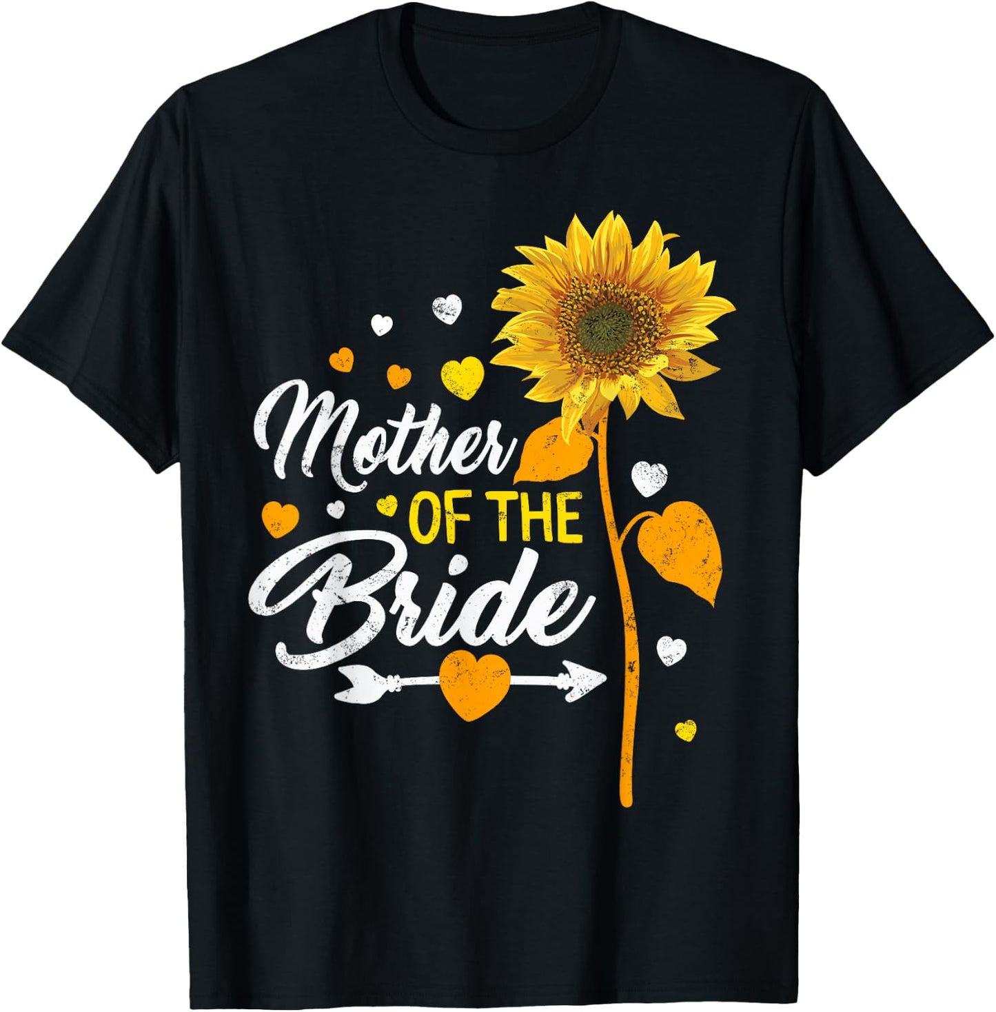 Wedding Matching Mother of the Bride Sister Of The Bride T-Shirt - T-Shirt | Black
