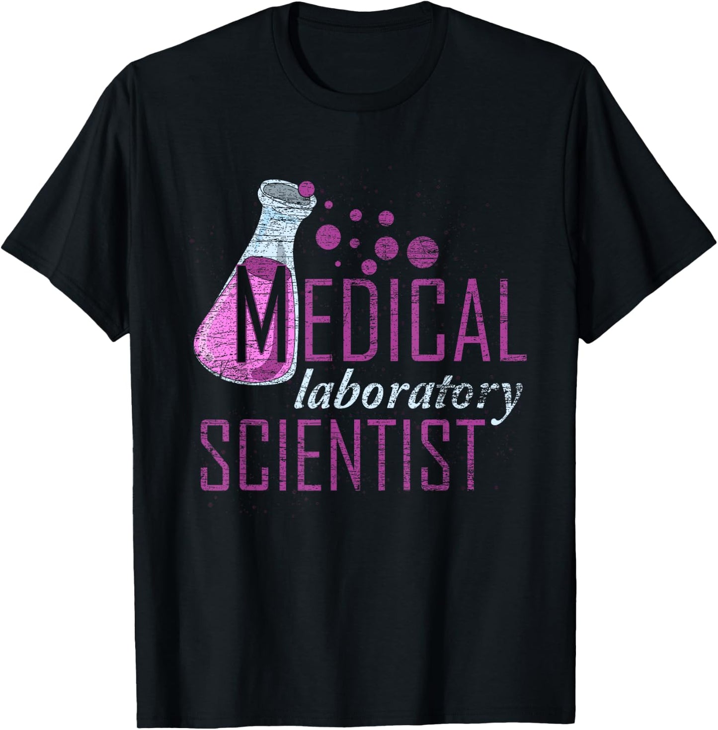Lab Technologist Lab Technician Medical Laboratory Scientist T-Shirt - T-Shirt | Black