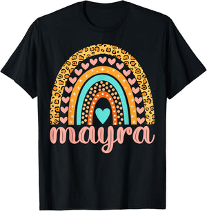 Mayra Mayra Name Birthday Shirt Gift T-Shirt - T-Shirt | Black