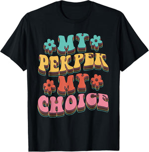My PekPek My Choice T-Shirt - T-Shirt | Black