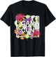 Flowers of Cancun Word Art - Mexican Pride T-Shirt - T-Shirt | Black