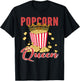 Popcorn Queen Popcorn Lover Costume T-Shirt - T-Shirt | Black