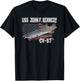 USS John F. Kennedy CV-67 Aircraft Carrier Veterans Day T-Shirt - T-Shirt | Black
