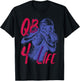 American Football Team Player QB for life Quarterback Gift T-Shirt - T-Shirt | Black