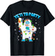 Yeti To Party Shirt Funny Bigfoot Beer Drinking Xmas 2021 T-Shirt - T-Shirt | Black
